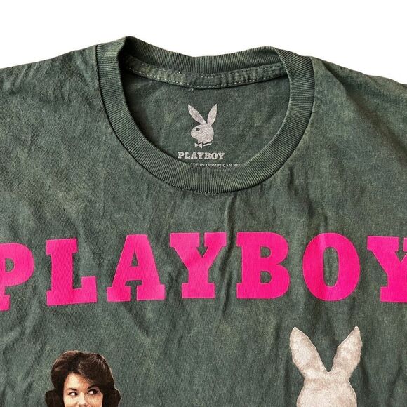 Unisex Playboy 1959 Cover T-shirt Bunny Motorbike NWOT size Small - Picture 4 of 6